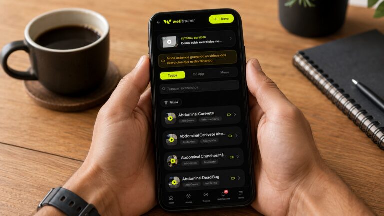 O Aplicativo para Prescrever Treino Que Personal Trainers Usam Para Montar Fichas Personalizadas em Minutos e Impressionar o Aluno Desde a Primeira Aula