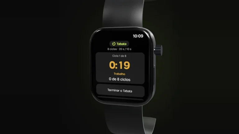 Treino intervalado no Apple Watch: como montar Tabata, EMOM, AMRAP e tiros